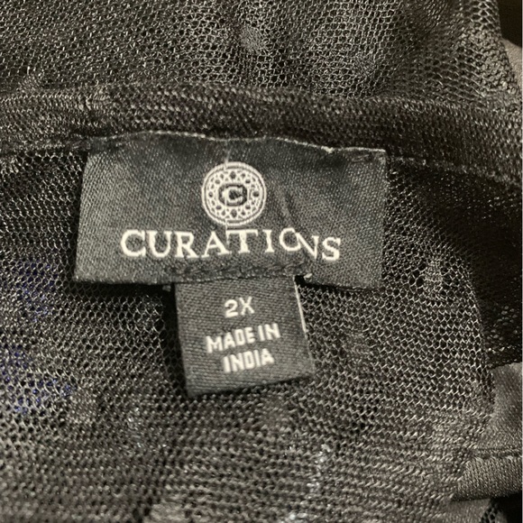 Curations, 2X, black, 2 separate pieces - Picture 4 of 7